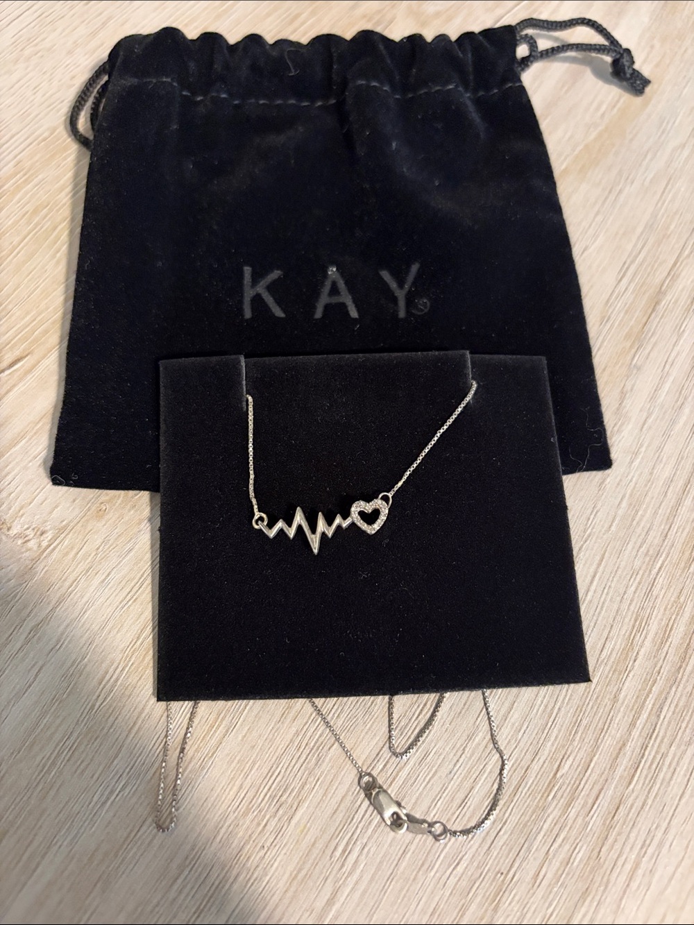 Kay Jewelers Heartbeat Necklace